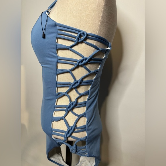 Red Carter One piece Strappy Swimwear Size Medium to large fit NWOT - Picture 1 of 6